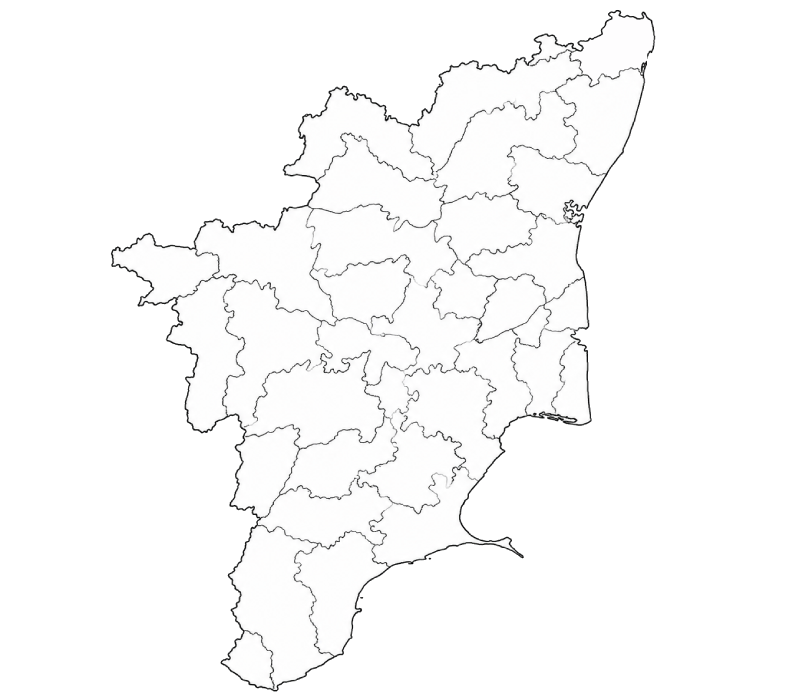 South India Map